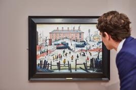 Lowry's Cricket Match sells for £1.2 million