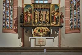 Der Cranach-Altar in der Johanniskircher in Neustadt an der Orla © Roland Rossner/Deutsche Stiftung Denkmaslchutz