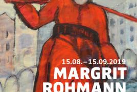 Plakat Ausstellung "Margrit Rohmann - RetrospektiveRohmann" Der Soldat 1920