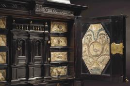 LotNo 2275 Large ebony cabinet of museum quality Antwerp