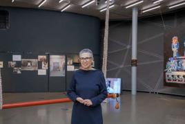 Foto: Universalmuseum Joanneum/N. Lackner Kuratorin Barbara Steiner, Foto: Universalmuseum Joanneum/N. Lackner