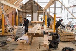 Handwerker im Berliner Nicolaihaus © Holger Herschel