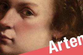 Detail aus Artemisia Gentileschi, 'Selbstporträt als Lautenspieler', um 1615-18. Wadsworth Atheneum Kunstmuseum, Hartford, CT Charles H. Schwartz Stiftungsfonds 2014.4.1 © ads Wadsworth Atheneum Kunstmuseum