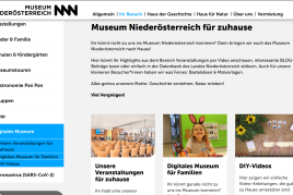 Klick dich ins Museum Niederösterreich!