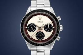 Paul Newman Daytona, Reference 6241, circa 1968 To be offered in the first sale, open for bidding 1-8 April (est. HKD 1-2m / USD 129,000 – 258,000)