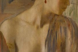 10495 Lot 23 - Edgar Degas, Buste de jeune femme presque nue