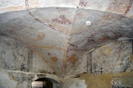 Malereien in der Hauskapelle des Ritterguts Oberzetzscha in Altenburg © Arnulf Daehne