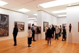 Blick in die Ausstellung   Foto: Städtische Galerie Dresden – Kunstsammlung, Museen der Stadt Dresden