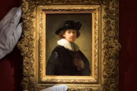 ONE OF ONLY THREE SELF-PORTRAITS BY THE DUTCH MASTER LEFT IN PRIVATE HANDS REALISES £14,549,400