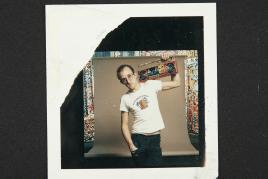 Keith Haring - Credit © Keith Haring Foundation. Polaroids, The Keith Haring Foundation Archives