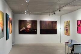 Ausstellungsansicht "Sussi Hodel - DEEP, eine Momentaufnahme" (c) lakesidegallery.ch