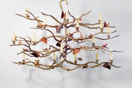 A Unique “Structure Végétale aux Oiseaux et Papillons” Chandelier by Claude Lalanne (estimate $800,000/1.2 million)