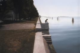 Gerhard Richter, Venedig (Treppe), 1985 Öl auf Leinwand, 50 × 70 cm Art Institute of Chicago, Schenkung Edlis Neeson Collection; Foto: bpk / The Art Institute of Chicago / Art Resource, NY