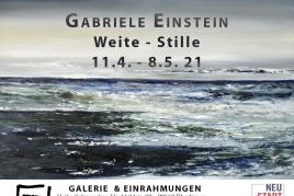 Flyer: Gabriele Einstein „ Weite – Stille “