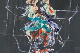 Georg Baselitz, Costa Azzurra II, 2020. Ölfarbe auf Leinwand. 280 x 208 cm (110.2 x 81.9 in) © Georg Baselitz