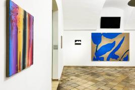 Installation view: Michael Ornauer (left) and Markus Huemer (right)