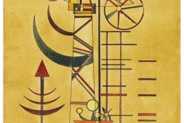 Wassily Kandinsky Gebogene Spitzen Aquarell, 1927, 48 x 32,2 cm € 250.000-350.000