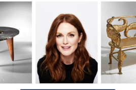 Actor and Collector Julianne Moore Previews Sotheby's May Design Auctions