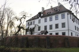 Außenansicht von Schloss Fraunberg * Foto: Deutsche Stiftung Denkmalschutz/Schabe