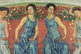 Ferdinand Hodler, Heilige Stunde, 1911, © Stiftung für Kunst, Kultur und Geschichte, Winterthur, Foto: SKKG