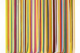 Ian Davenport /  Colour Explosion /  Ian Davenport: Summer, from: The Four Seasons 2019 Radierung / 115 x 113 cm / Auflage 30