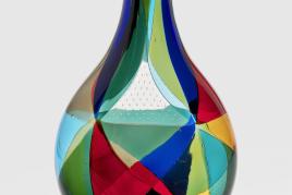 Intarsio, 1961 Entwurf: Ercole Barovier, Ausführung: Barovier & Toso H:34 cm Glas; Technik: Tessere Foto: Martin Adam