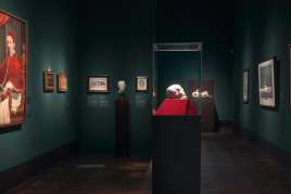 Installation view of the exhibition Bernini, the Pope and Death at the Semperbau am Zwinger, Dresden. Photo: Oliver Killig.