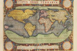 22 Abraham Ortelius	 Theatrum orbis terrarum, 1601. Schätzung: € 80.000 Ergebnis: € 162.500