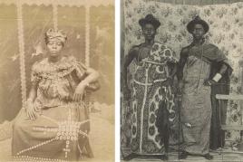 Ohne Titel, FotografIn unbekannt, Ghana oder Elfenbeinküste, um 1900, Albuminabzug, Museum Rietberg, Sammlung Christraud M. Geary.