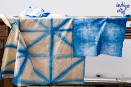 SOHO STUDIOS IC Indigo Dipping Shibori WS Martina Stapf 2020