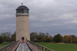 Windmühle in Bad Nauheim * Foto: Wind- und Wasserkunst Bad Nauheim