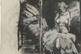 Franz Marc, Leda mit dem Schwan, 1908 (c) Staatliche Graphische Sammlung München