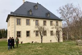 Herrenhauses Thangelstedt in Blankenhain * Foto: Deutsche Stiftung Denkmalschutz/Siebert  Das Bild ist für Pressezwecke kostenfrei bei Nennung des Nachweises.