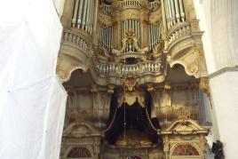 Orgel in der Marienkirche in Rostock * Foto: Deutsche Stiftung Denkmalschutz/Gerber