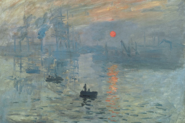 Claude Monet, Impression, Sonnenaufgang, 1872, Musée Marmottan Monet, Paris