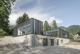 Franz Marc Museum – BLAU RAUM, Aussenansicht Architektur: Wolfgang Kortüm, g41 Architekten mit Christian Benoit, Kalckhoff Benoit Landschaftsarchitekten Foto: Florian Holzherr