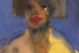 Emil Nolde, Junge Frau, 1910/12 © Nolde Stiftung Seebüll