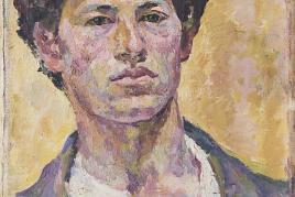 Alberto Giacometti, Selbstportrait, 1920 Fondation Beyeler, Riehen/Basel, Sammlung Beyeler © Succession Alberto Giacometti/ 2023, Pro Litteris, Zürich