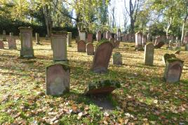 Der alte jüdische Friedhof in Mainz * Foto: Deutsche Stiftung Denkmalschutz/Wegner