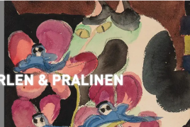 Ernst Ludwig Kirchner, Orchideen und Katze, 1920er Jahre, Dauerleihgabe aus Privatbesitz