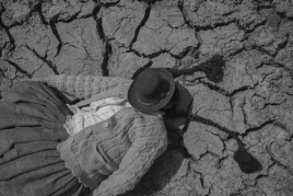 © Alessandro Cinque, 'Before mining arrived in Ayaviri, Puno region, local people sold their cheese and milk all over Peru. Due to water pollution and drought, cows’ milk declined in quantity and quality, and the produce is increasingly difficult to sell.', 2021