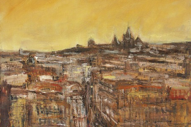 Erich Schmid Montmartre, 1972 Öl/Leinwand 54 x 65 cm signiert Schmid, datiert 72