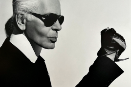 Karl Lagerfeld, Selbstportrait, © Karl Lagerfeld