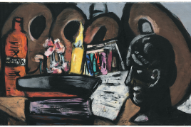 Max Beckmann, Stilleben mit Paletten, 1944, Hilti Art Foundation