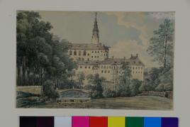 Traugott Faber: Schloss Weesenstein, 1844, Aquarell, Museum Georg Schäfer, Schweinfurt © Museum Georg Schäfer, Schweinfurt