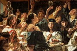 The Feast of the Bean King, zeigt Jacob Jordaens, Zeichen für mehr Diversität