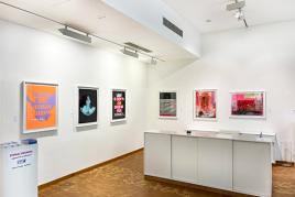 Ausstellungsansicht Galerie Schrade "Stefan Strumbel Signed & numbered"