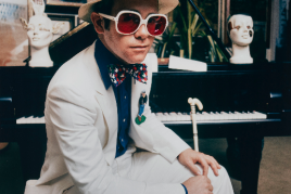 TERRY O'NEILL (1938–2019) Elton John (Album Cover Variant) Estimate $6,000 – 8,000