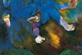 Emil Nolde, Frühmorgenflug, Gemälde 1940 (c) Nolde Stiftung Seebüll