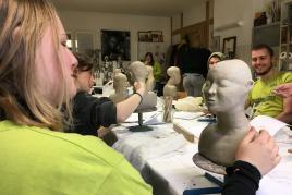 Teilnehmer der Jugendbauhütte Mühlhausen bei einem vorangegangenen Seminar * Foto: Jugendbauhütte Mühlhausen